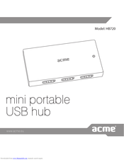 Acme HB720 User Manual