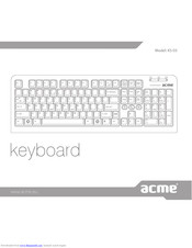 Acme KS-03 User Manual
