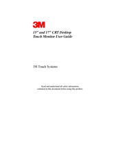 3M ChassisTouch 17 User Manual