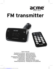 Acme F-100-01 User Manual