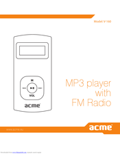 Acme V-160 User Manual