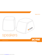 Acme SP101 User Manual