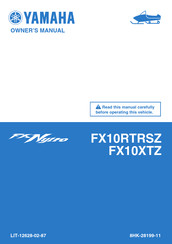Yamaha FXNytro FX10XTZ Owner's Manual