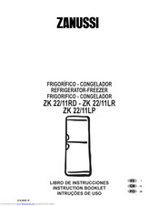 Zanussi ZK22LR Instruction Booklet