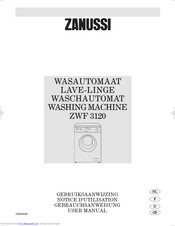 Zanussi ZWF 3120 User Manual