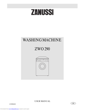 Zanussi ZWO 290 User Manual