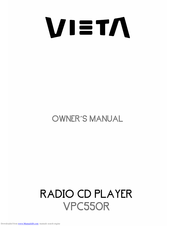 VIETA VPC550R Owner's Manual