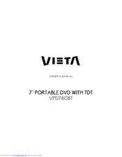 VIETA VPD780BT Owner's Manual