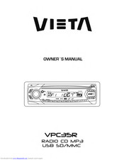 VIETA VPC35R Owner's Manual