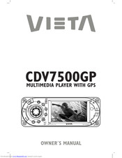 VIETA CDV7500GP Owner's Manual