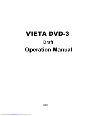 VIETA Draft DVD-3 Operation Manual