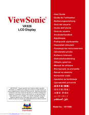 ViewSonic VS11886 User Manual