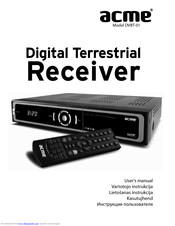 Acme DVBT-01 User Manual