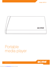 Acme MP-01 User Manual