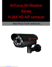 Acumen AirForce Box Series H.264 HD AiP cameras Instruction Manual