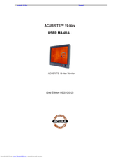 Acura Embedded ACUBRITE 19-Nav User Manual