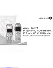 Alcatel-Lucent IP Touch 610 WLAN Handset User Manual