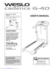 Weslo Cadence G 40  Treadmill Safety Key 