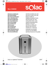 SOLAC DH8935 Instructions For Use Manual
