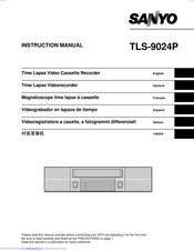 Sanyo TLS-9024P Instruction Manual
