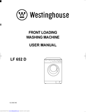 Westinghouse LF 652 D User Manual