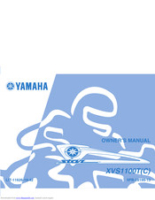 Yamaha Star XVS1100T Owner's Manual