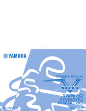 Yamaha Owner's Manual 2007 V Star XV65W XVS65AW Print 03/2006  # Lit-11626-20-04 