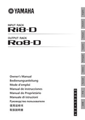 Yamaha Ri8-D Owner's Manual