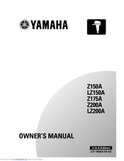 Yamaha Z175A Owner's Manual