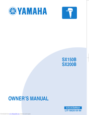 Yamaha SX200B Owner's Manual