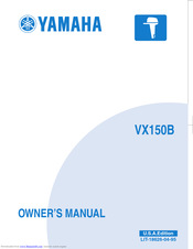 Yamaha VX150B Owner's Manual