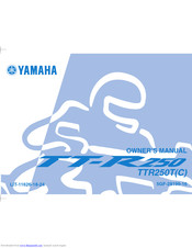 Yamaha TT-R250 Owner's Manual