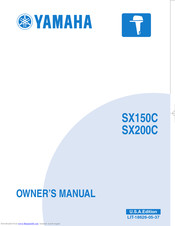 Yamaha SX200C Owner's Manual