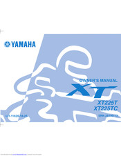 Yamaha XT225TC Owner's Manual