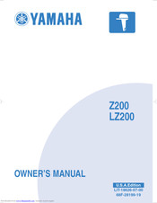 Yamaha Z200 Owner's Manual
