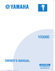 Yamaha VX200D Owner's Manual