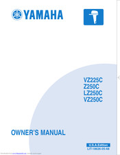 Yamaha VZ250C Owner's Manual