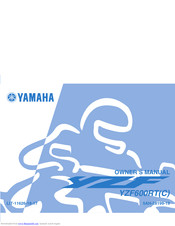 Yamaha YZF600RT Owner's Manual