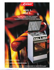 Kaiser HGG 50501 Series User Manual