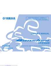 Yamaha BANSHEE YFZ350S Owner's Manual