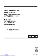 ZANKER TT 162 C Instruction Book
