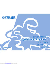 Yamaha WARRIOR XV17PCTC Owner's Manual