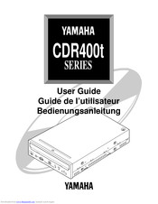 Yamaha CDR400t User Manual