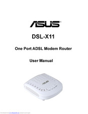 Asus DSL-X11 User Manual