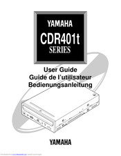 Yamaha CDR401t Series User Manual
