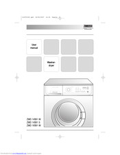 Zanussi Electrolux ZWD 16581 W User Manual