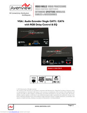 Avenview VGA-C5A-R User Manual