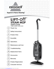 Bissell Lift-Of 23B6-J SERIES User Manual