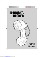 Black & Decker FSL12 User Manual