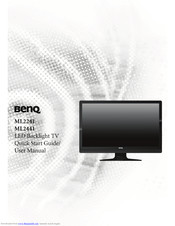 BenQ ML2241 Quick Start And User Manual